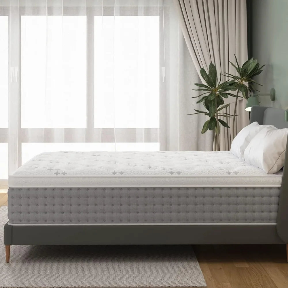 Gel Memory Foam 14" King Size Mattress