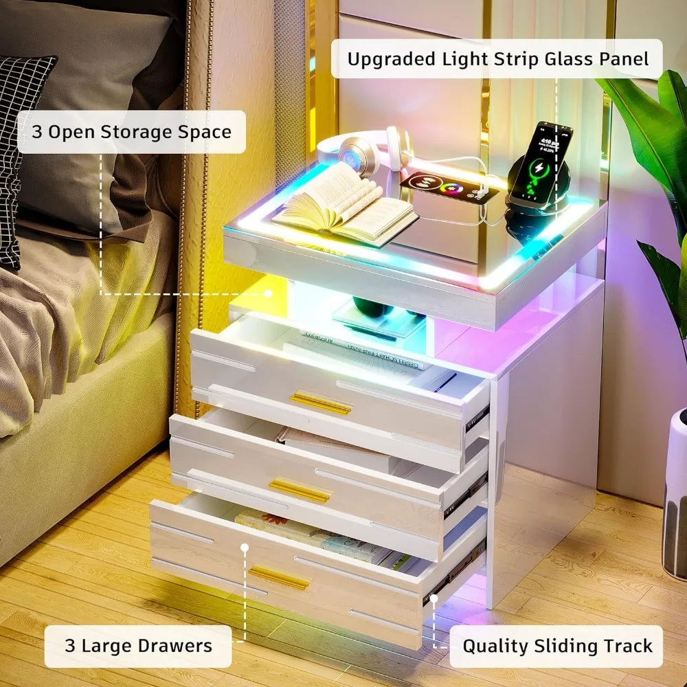 Touch Screen Bedside Table