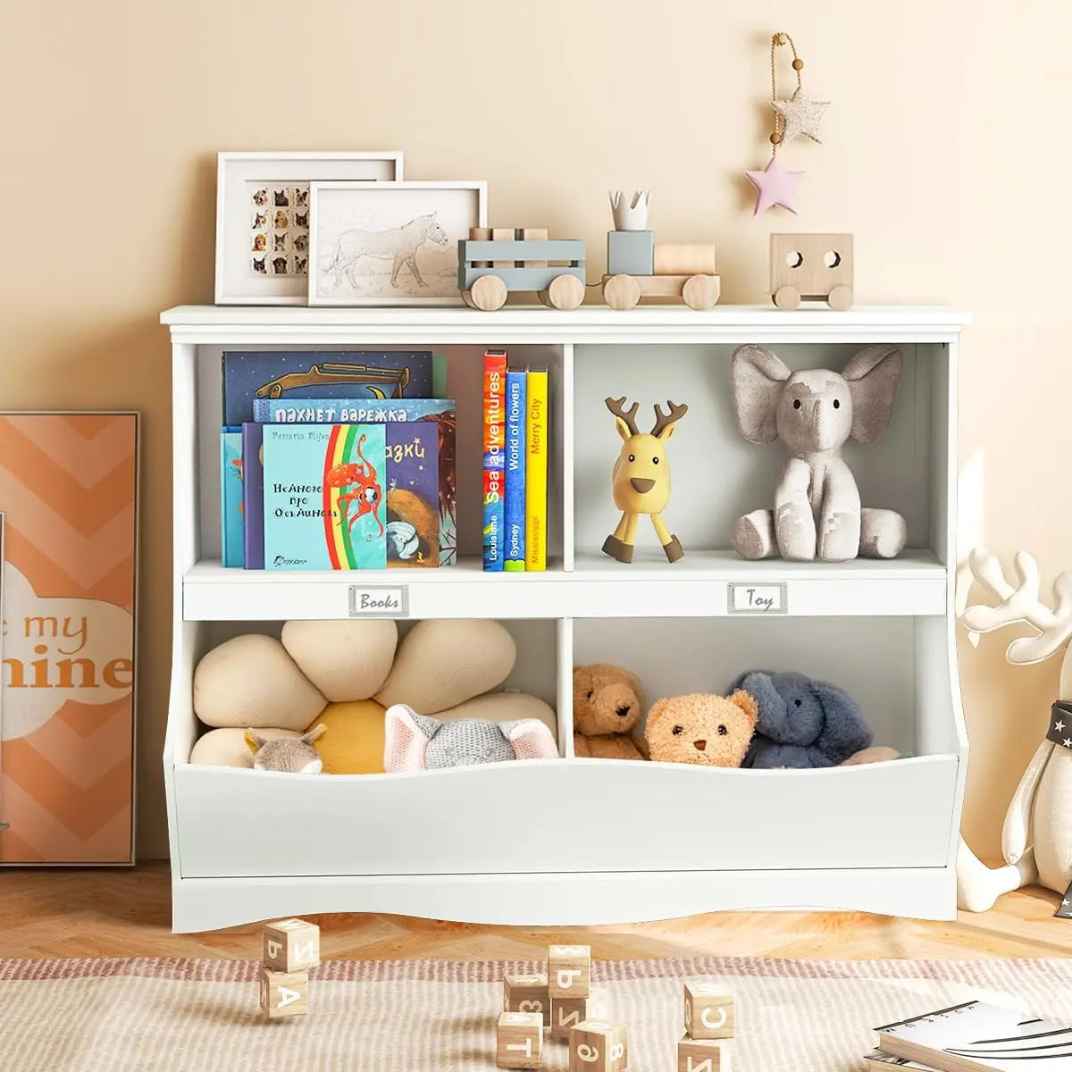 Wooden Toy Storage