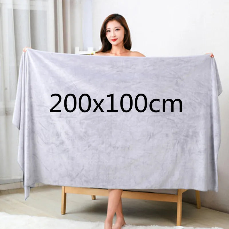 Quick-Dry Microfiber Bath Sheet