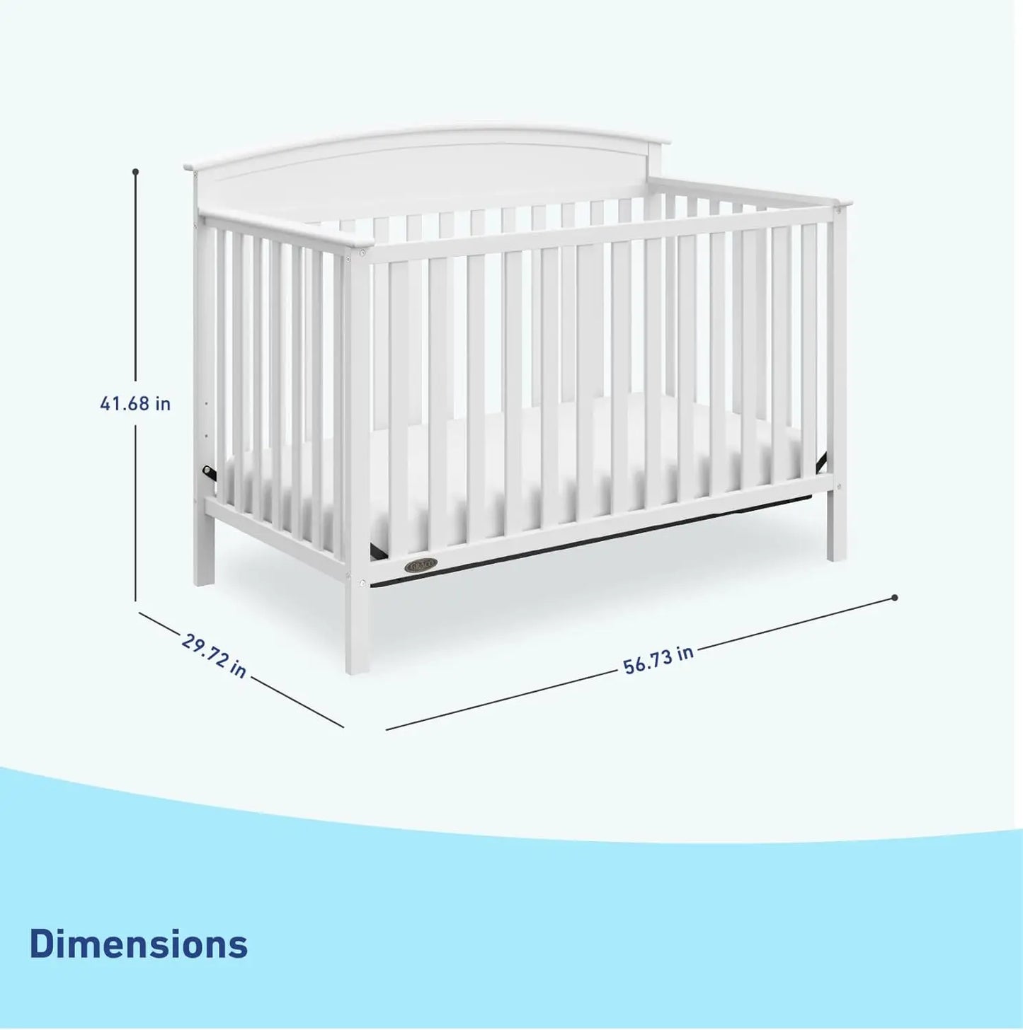 Graco Benton 5-in-1 Convertible Crib