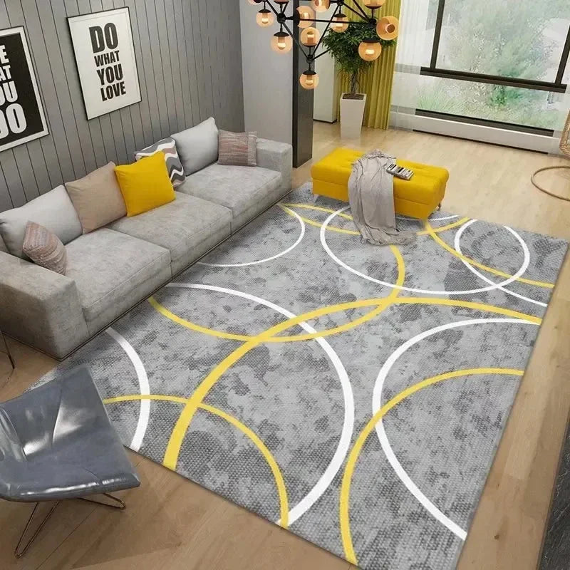 Nordic Geometric Area Rugs