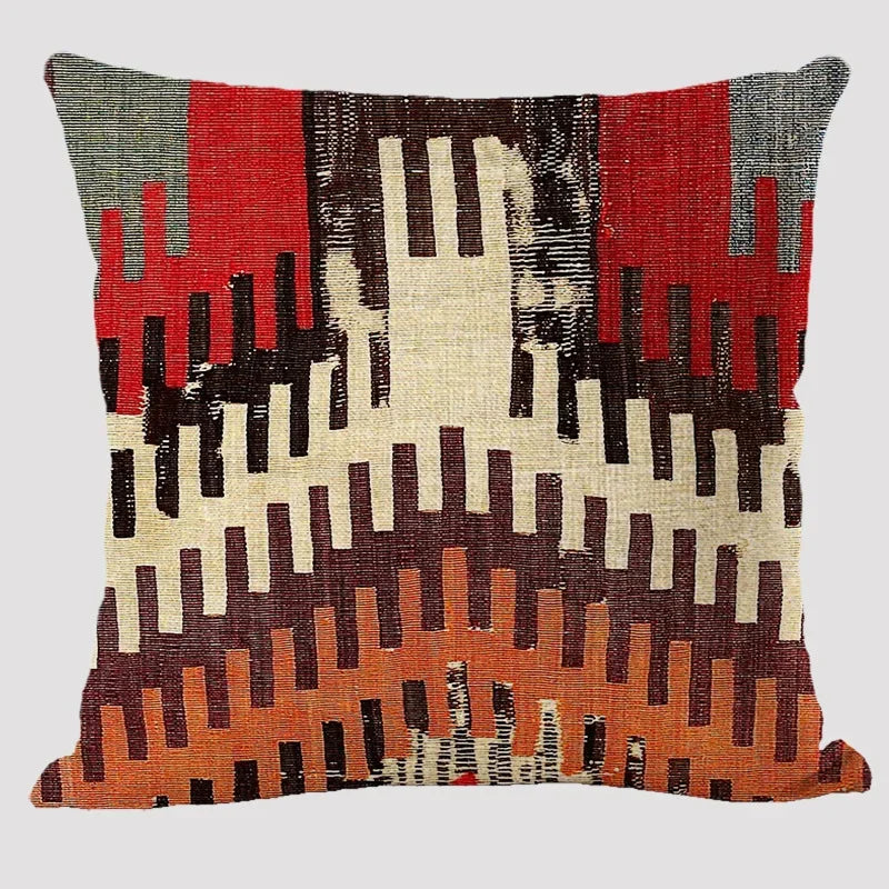 Abstract Ethnic Decorative Pillows Case