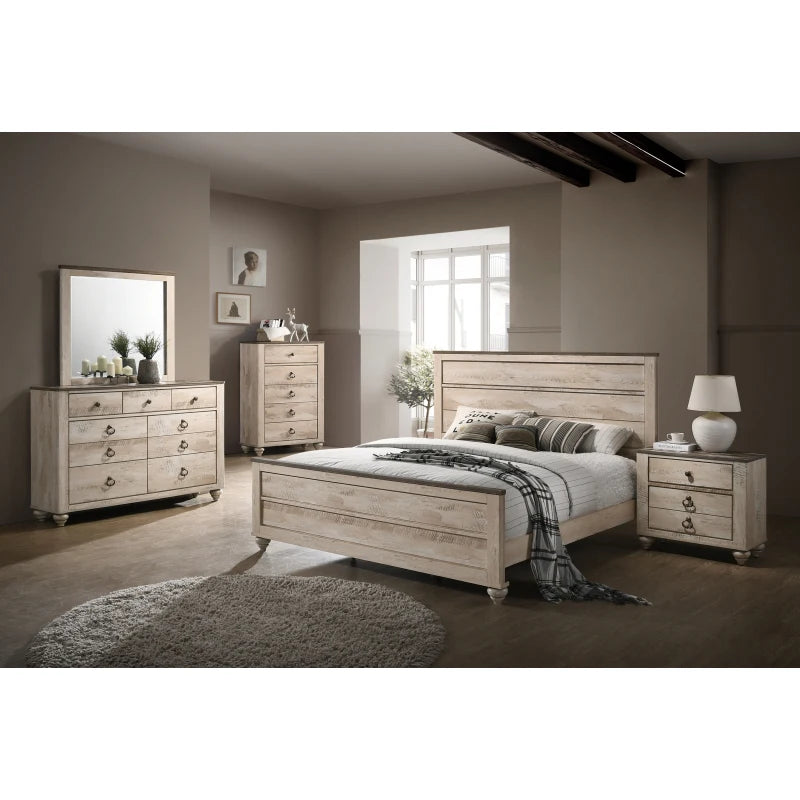 Rustic Queen Size Bedroom Set