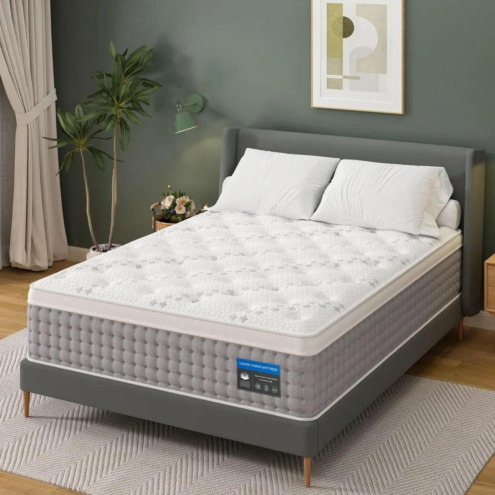 Gel Memory Foam 14" King Size Mattress