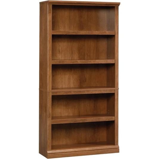 Oiled Oak 5 Shelf Book Case  - 40871676936258