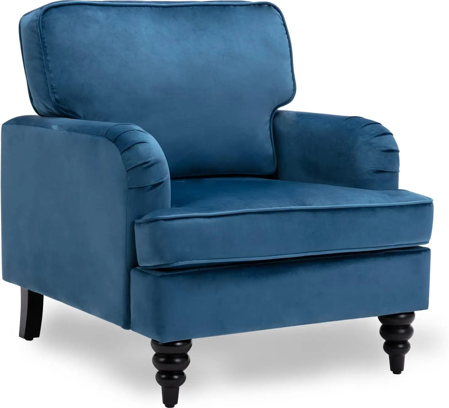 Velvet Accent Arm Chair