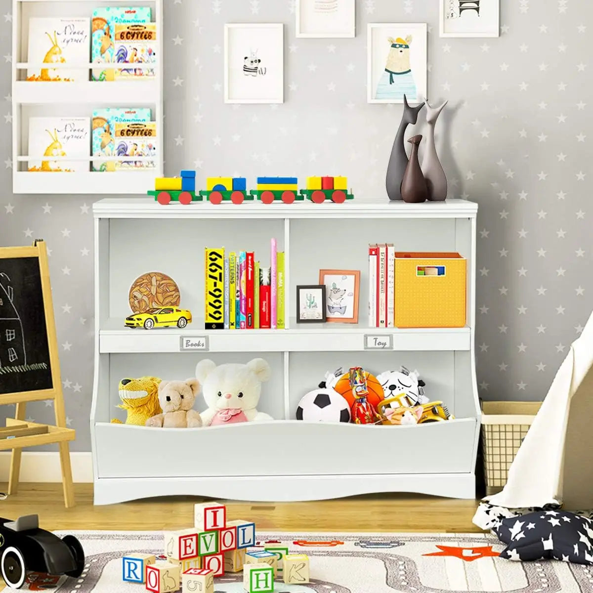 Wooden Toy Storage