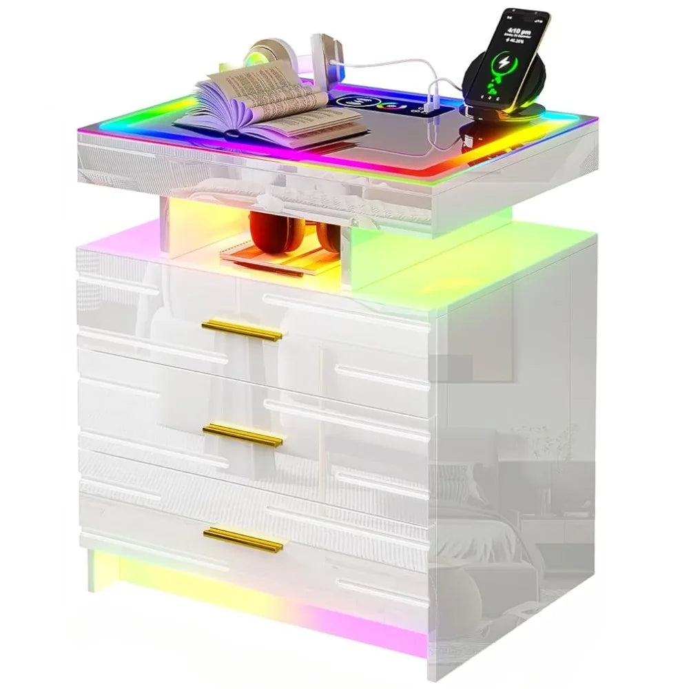 Touch Screen Bedside Table