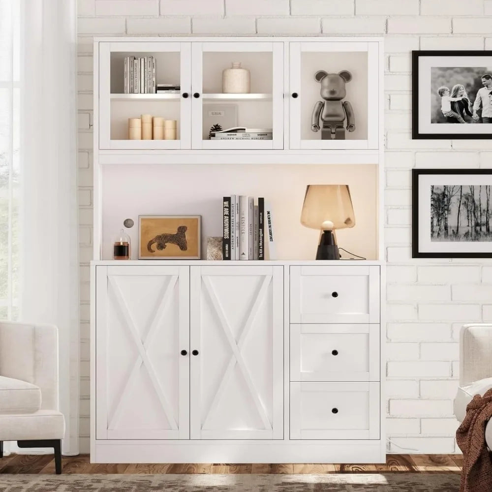 Farmhouse Style Kitchen Hutch