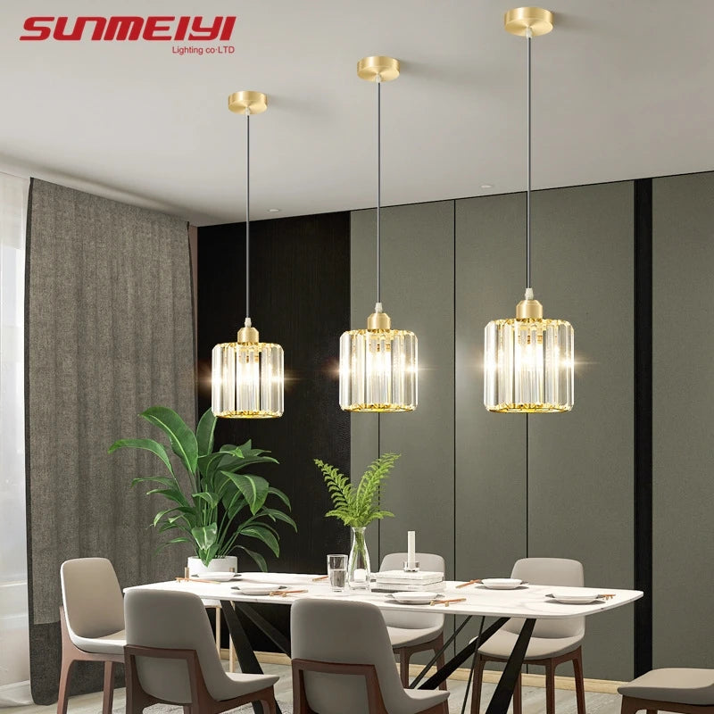 Modern Crystal Pendant Lights