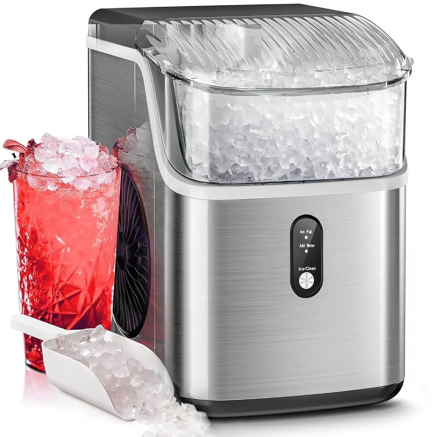 Self-Cleaning Counter Top Ice Maker