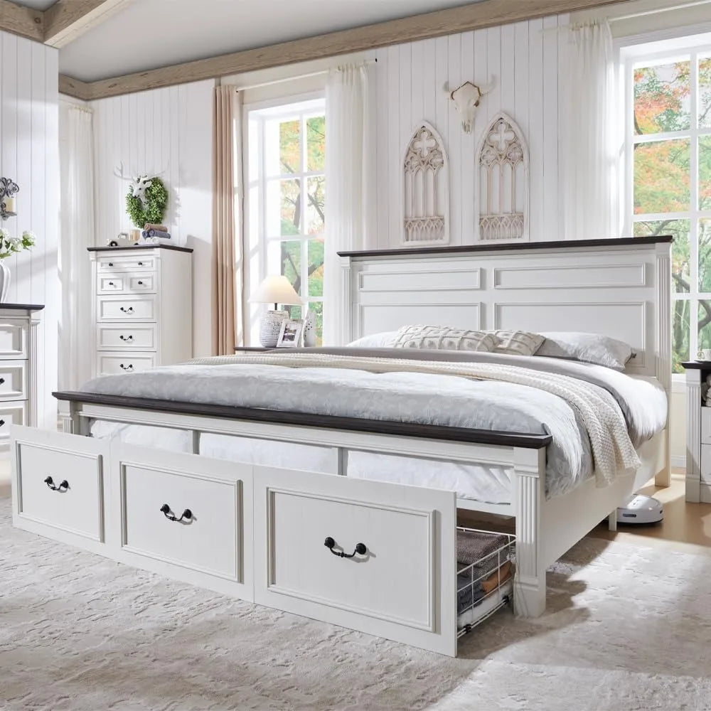 King Size Platform Bed Frame