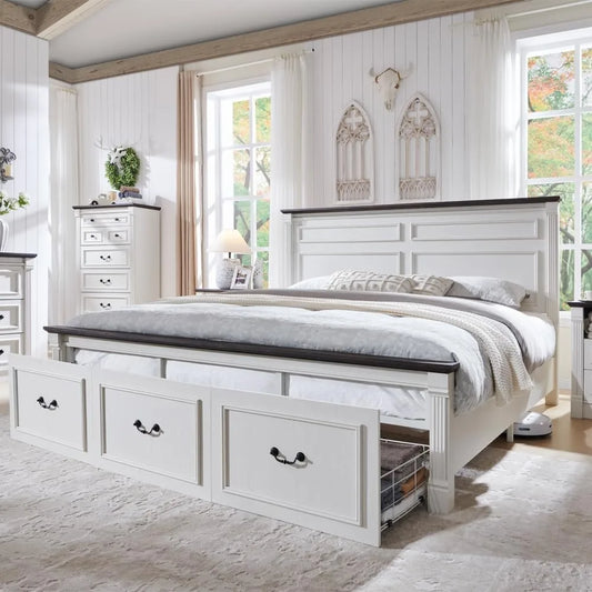 King Size Platform Bed Frame