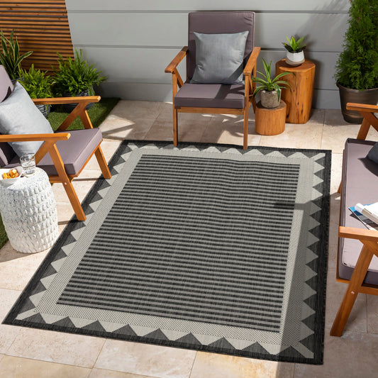 Sunshine Anthracite 8x10 Area Rug