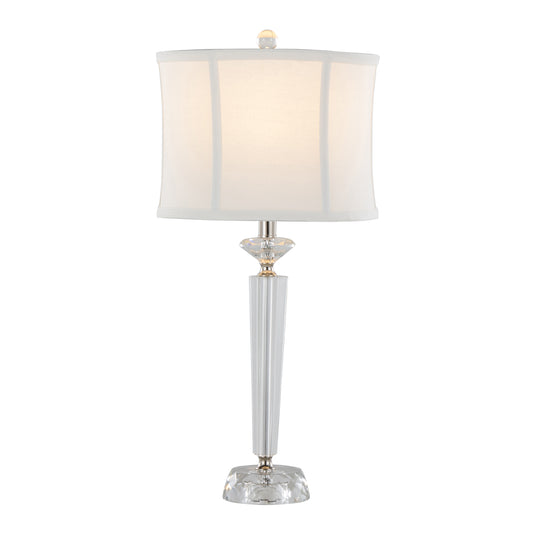 Diamond Torch 25.75" Contemporary Crystal Table Lamps 2pk.