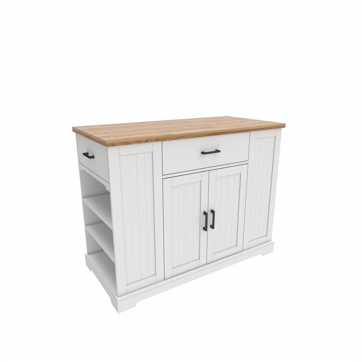 White Kitchen Island