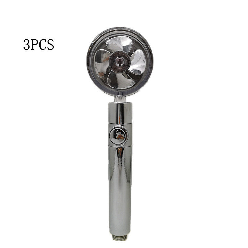 Turbocharged High Pressure Propeller Shower Head