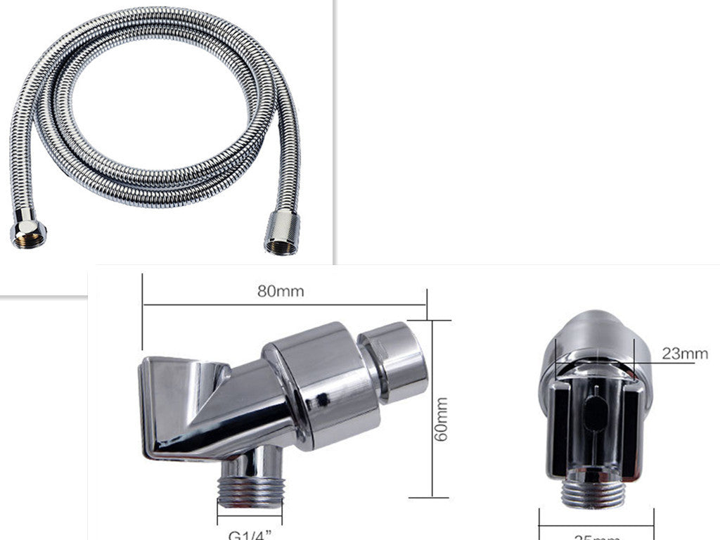 Turbocharged High Pressure Propeller Shower Head