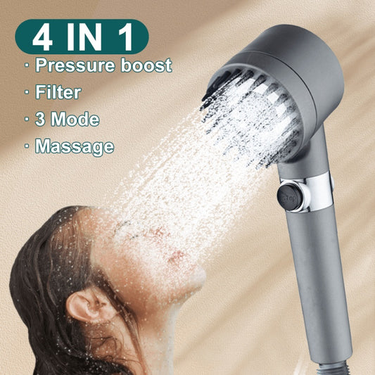 4/1 High Pressure 3 Mode Shower Head