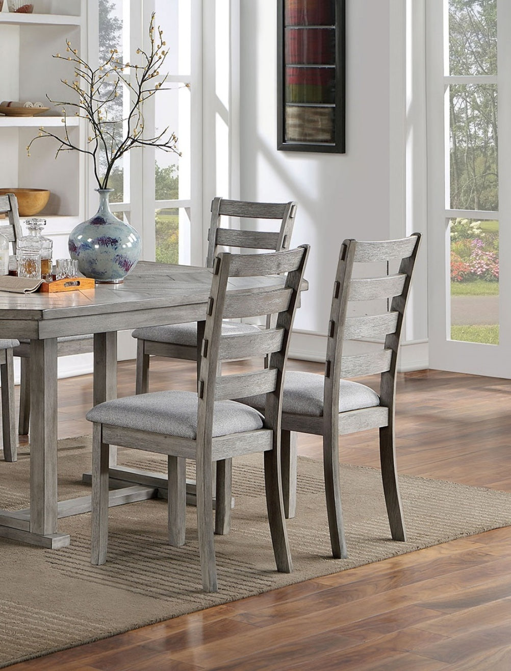 Rustic Grey 7pc.Dining Set