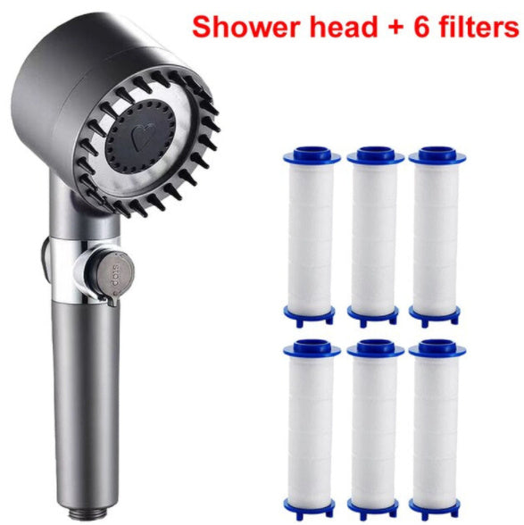 4/1 High Pressure 3 Mode Shower Head