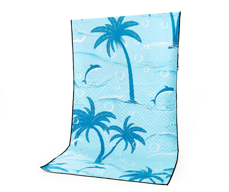 Printed Beach Towel.