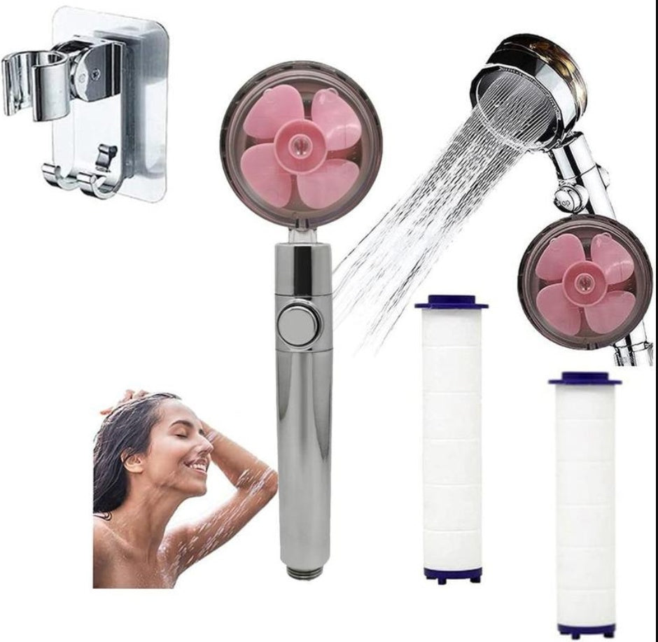 Turbocharged High Pressure Propeller Shower Head