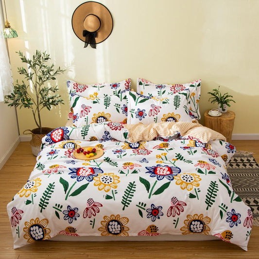 Floral  Quilt  Duvet 