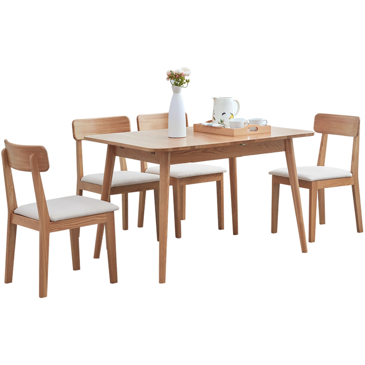 Natural Oak Dining Table