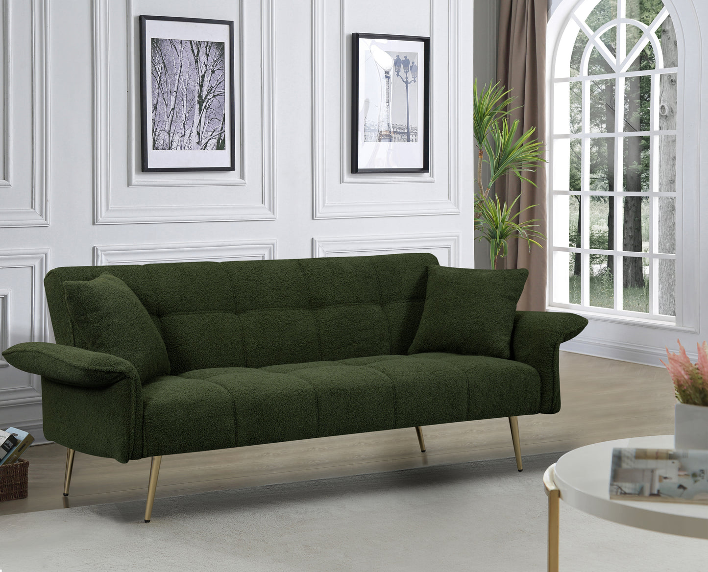 Moss Green Futon