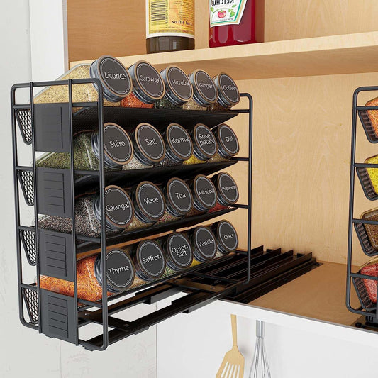 Metal Pull-Out Storage Rack