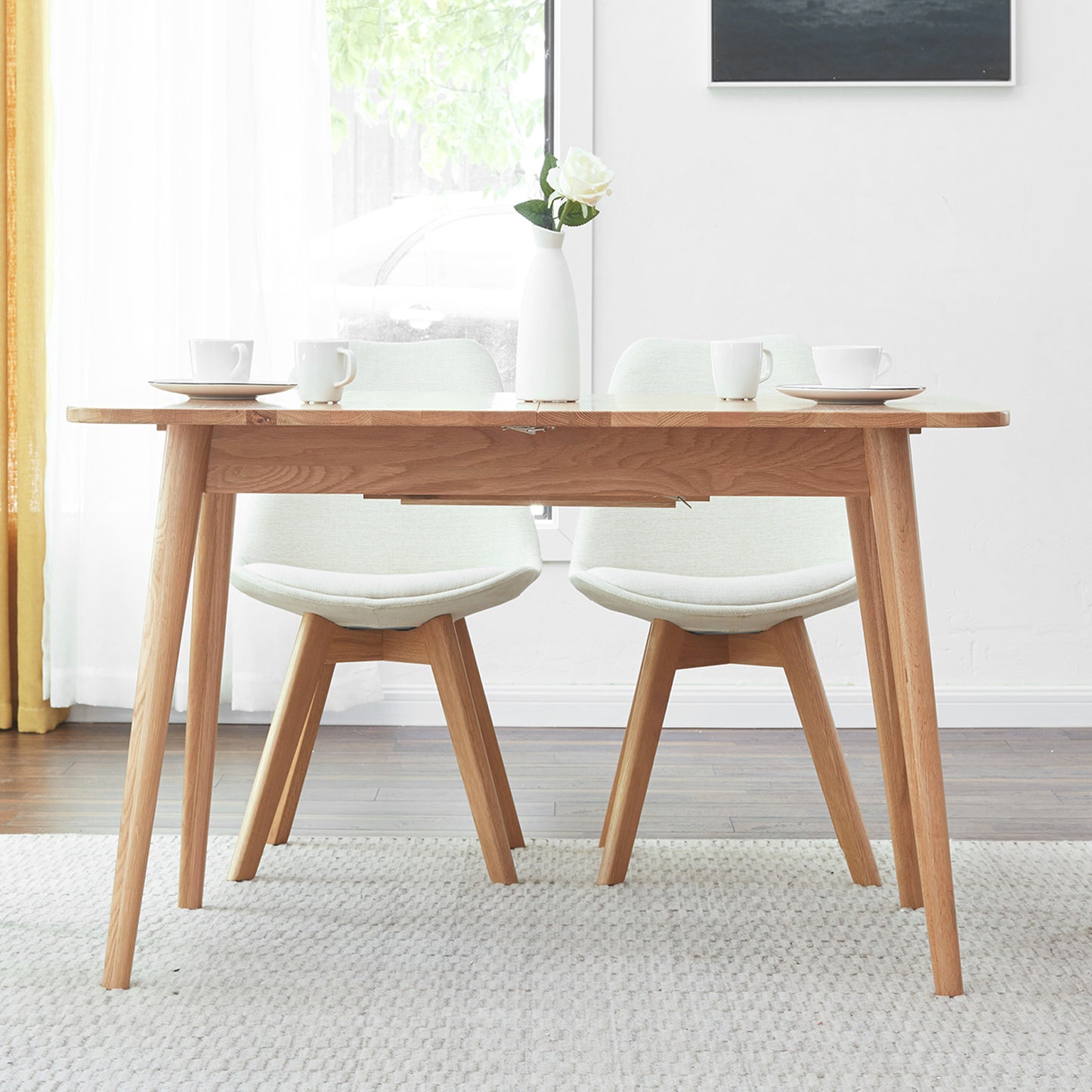 Natural Oak Dining Table