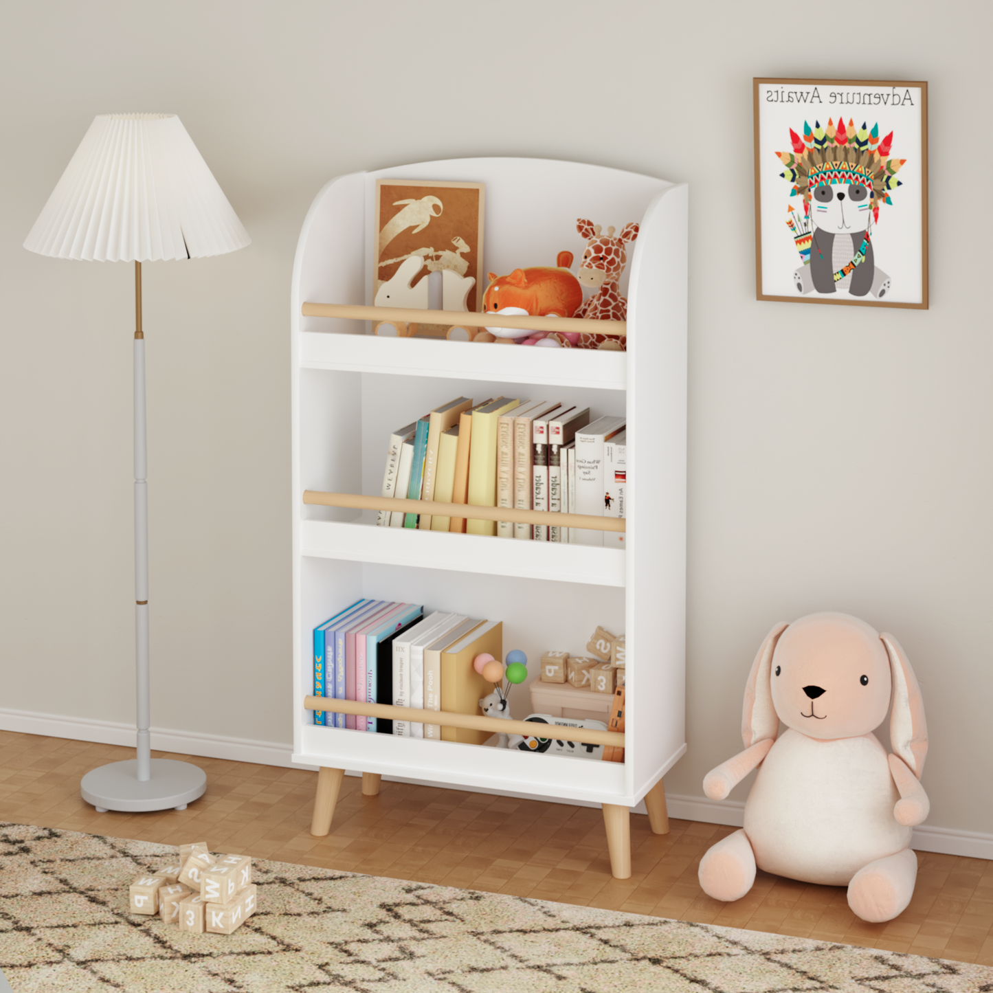 Kids 3-Tier Bookcase