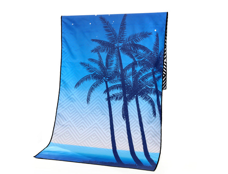 Printed Beach Towel.