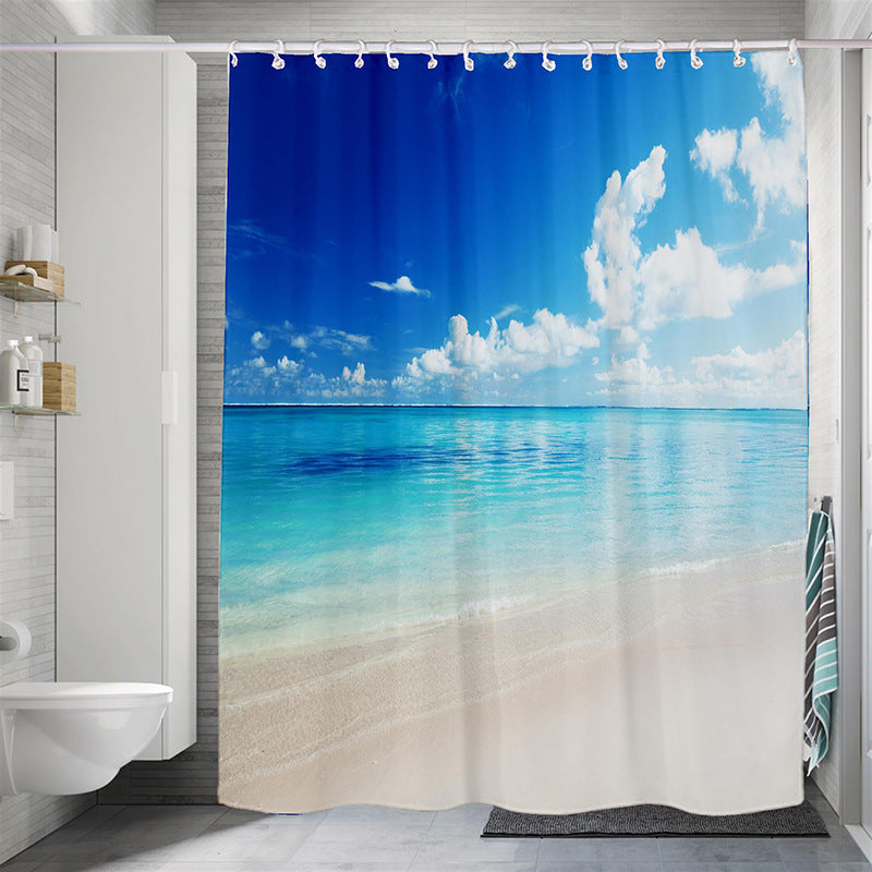 Beach Shower Curtain