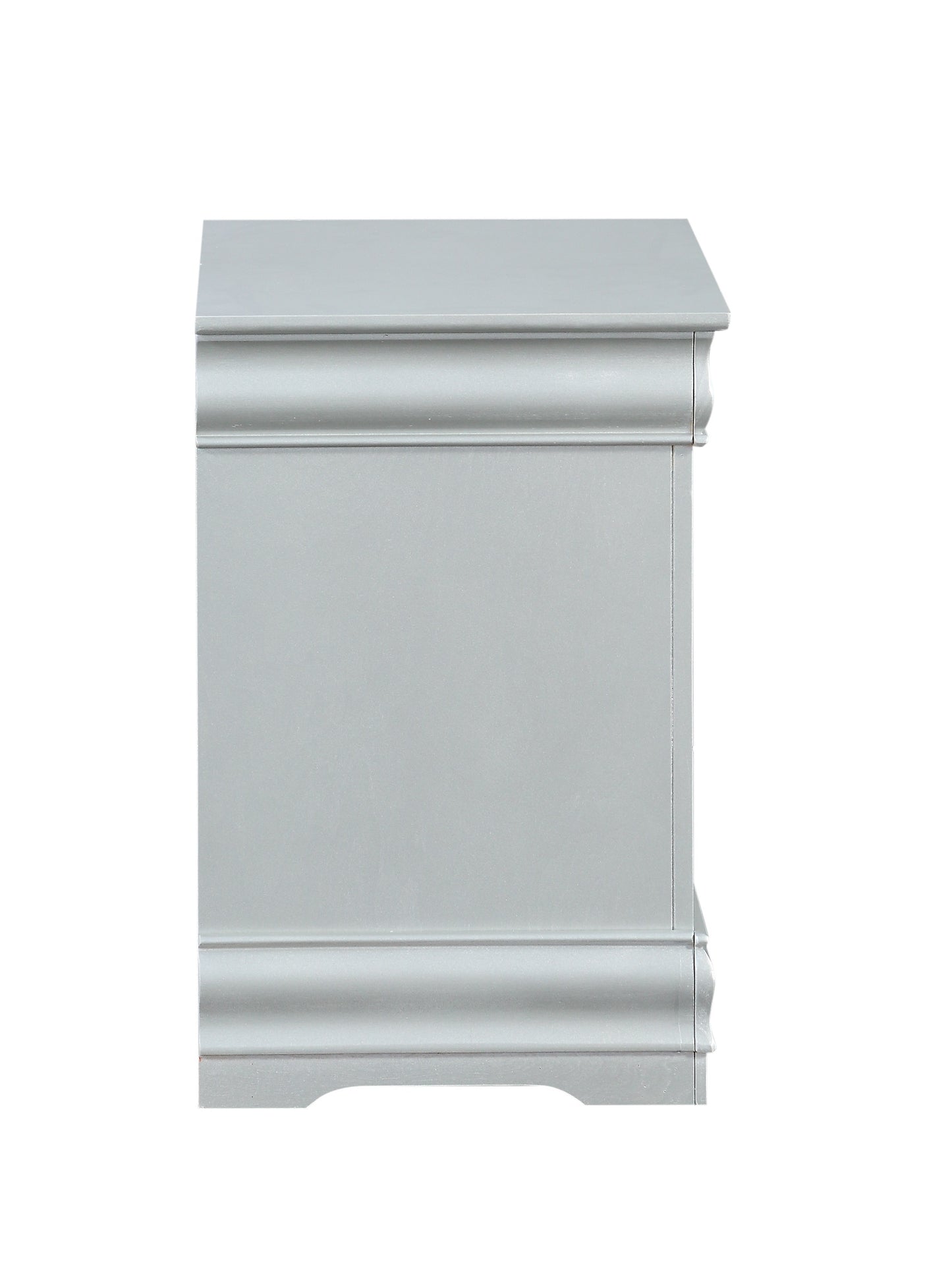 Platinum Louis Philippe Nightstand