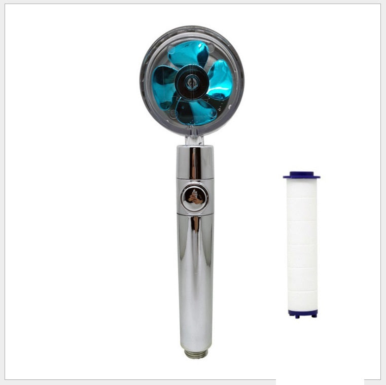 Turbocharged High Pressure Propeller Shower Head