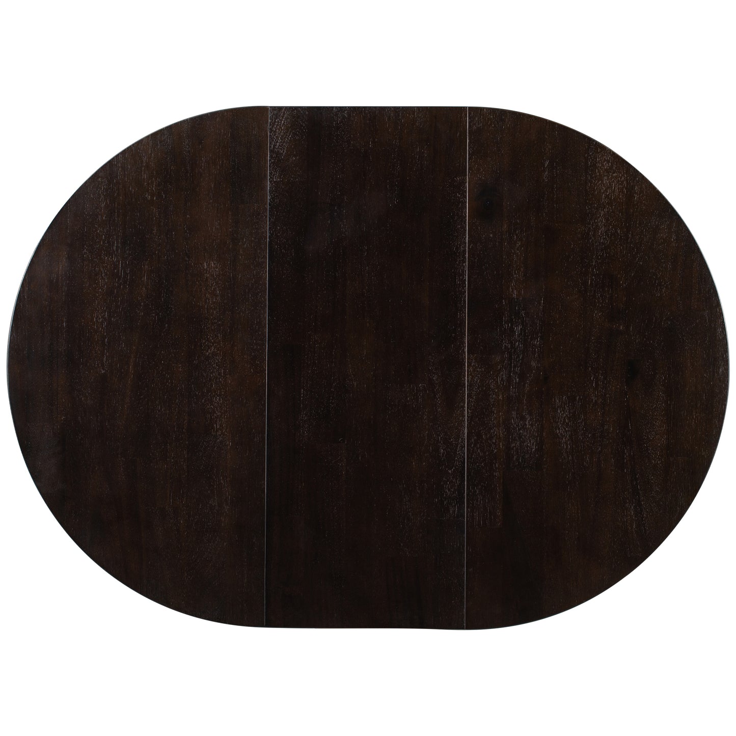 Espresso Round Extendable Dining Table