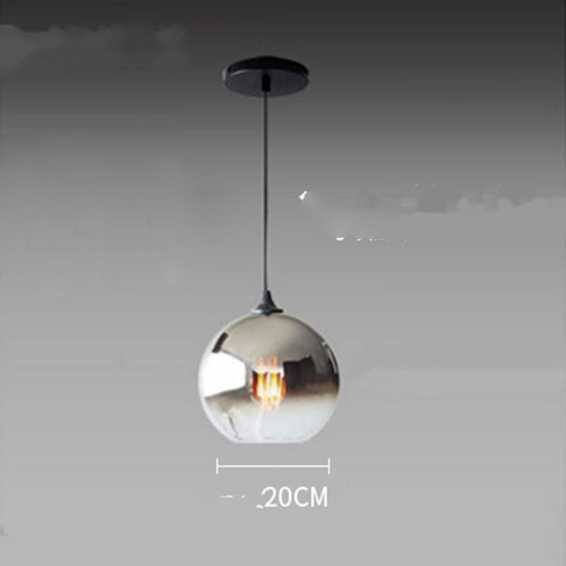 Gradient Globe Pendant Lights.