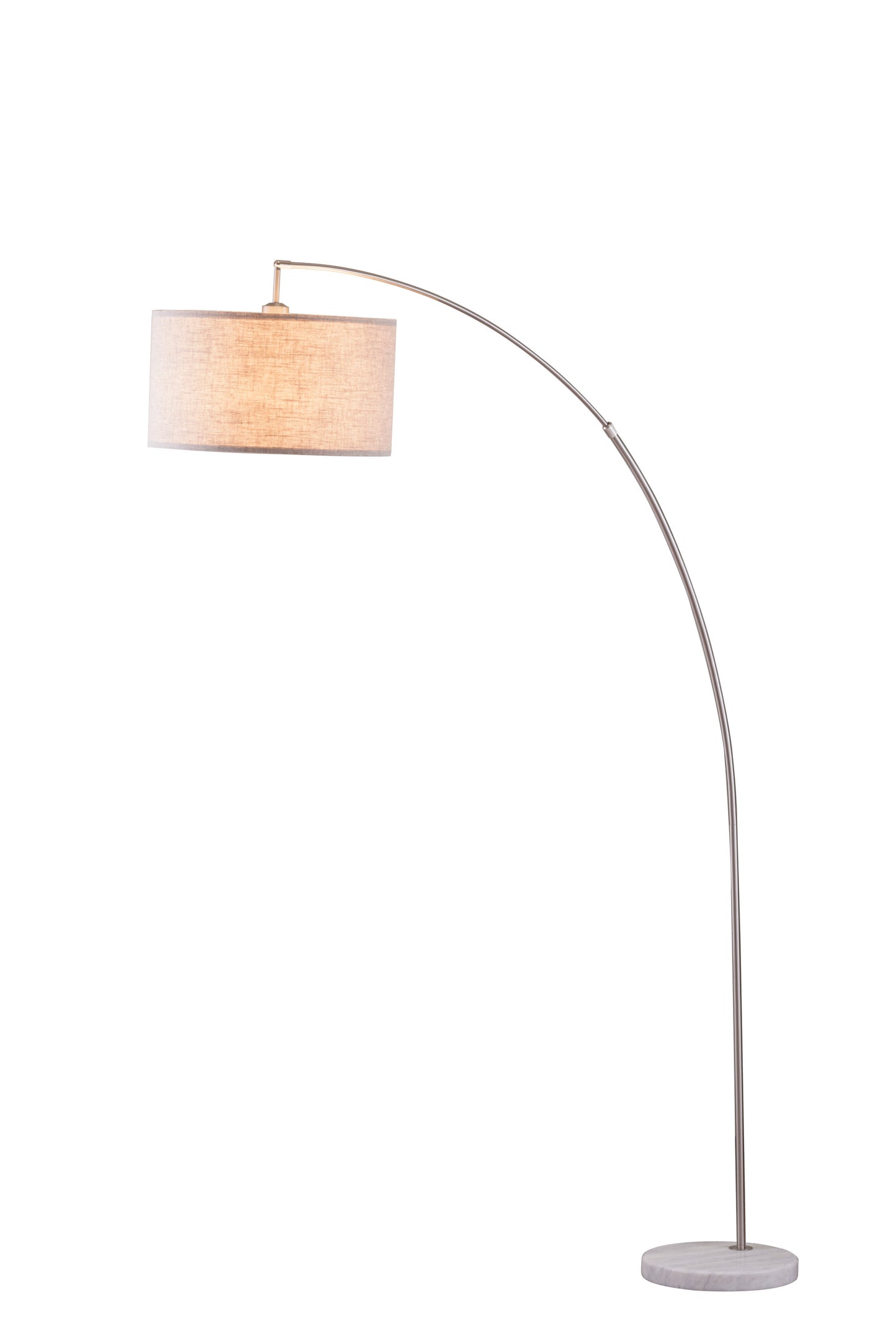 SILVER ARCH FLOOR LAMP