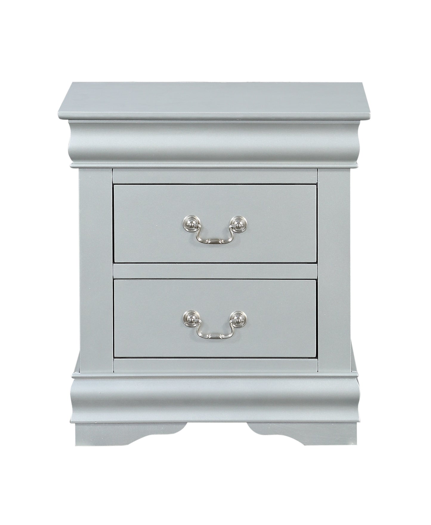 Platinum Louis Philippe Nightstand