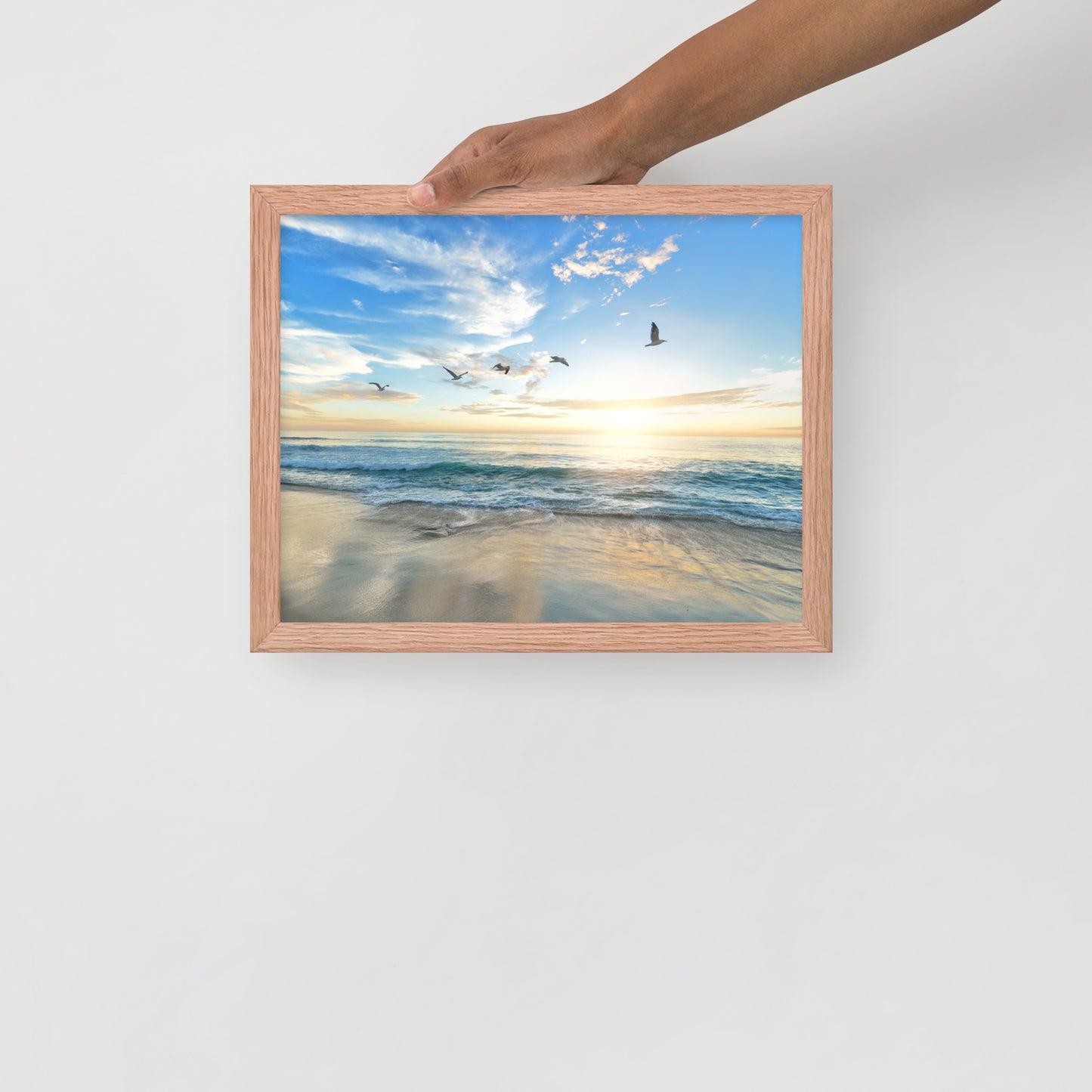 Framed Beach Sunrise