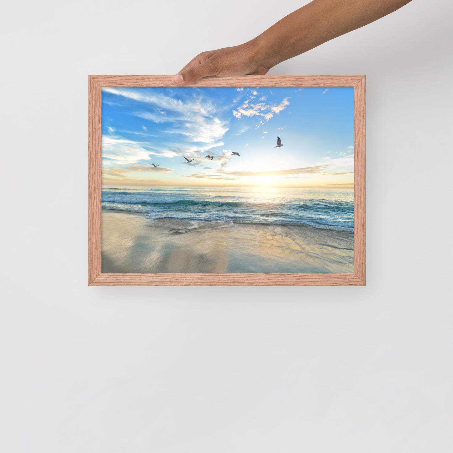 Framed Beach Sunrise