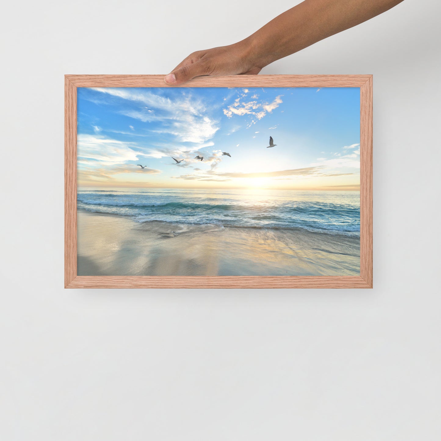 Framed Beach Sunrise