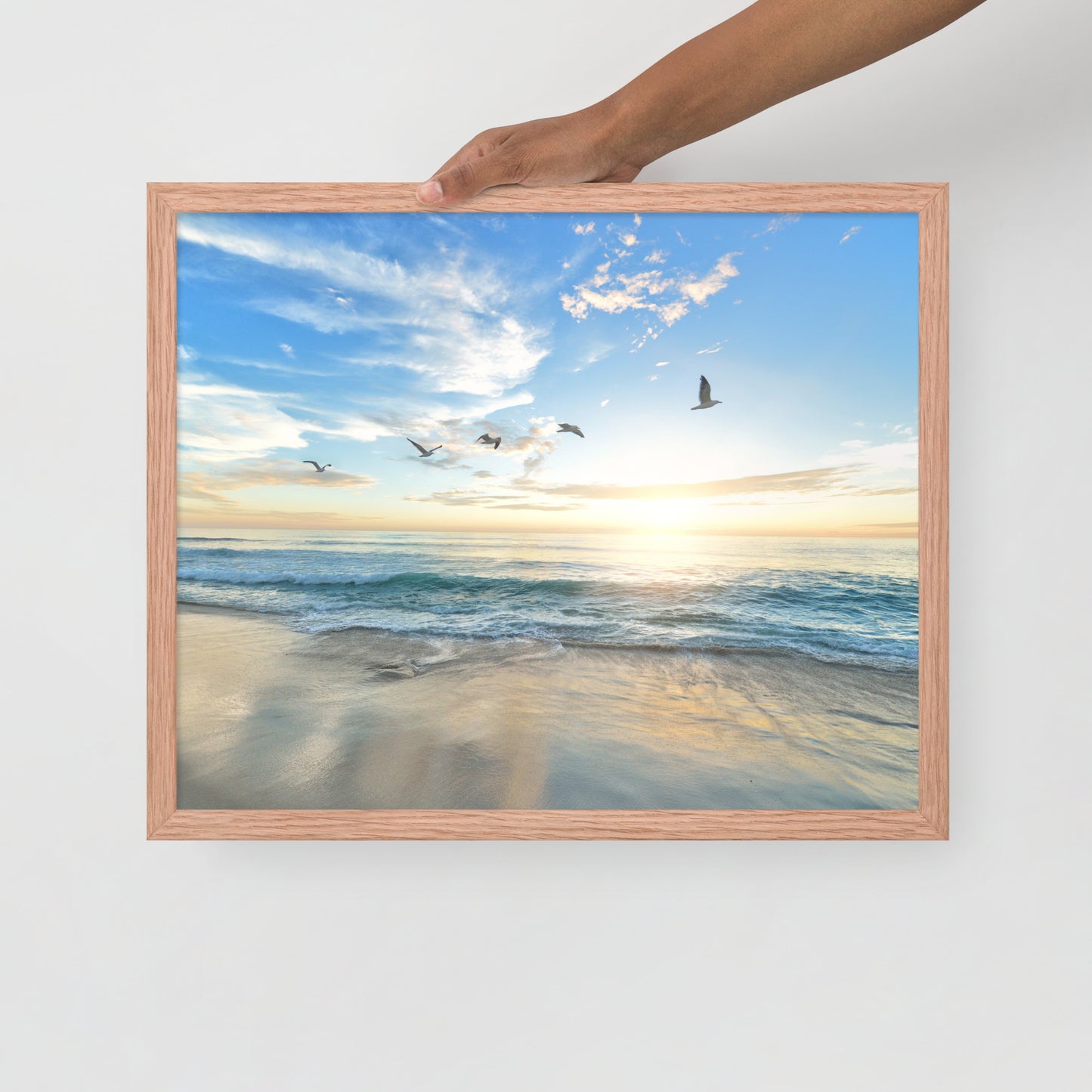 Framed Beach Sunrise