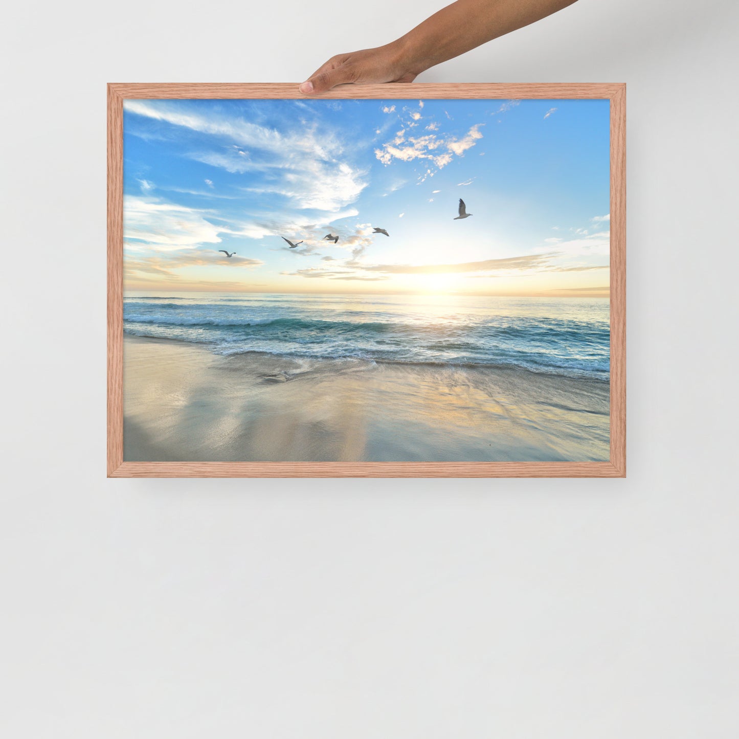 Framed Beach Sunrise