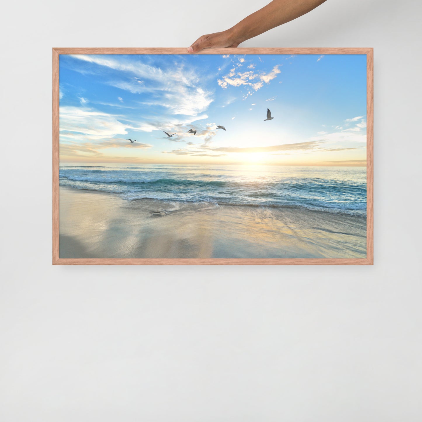 Framed Beach Sunrise