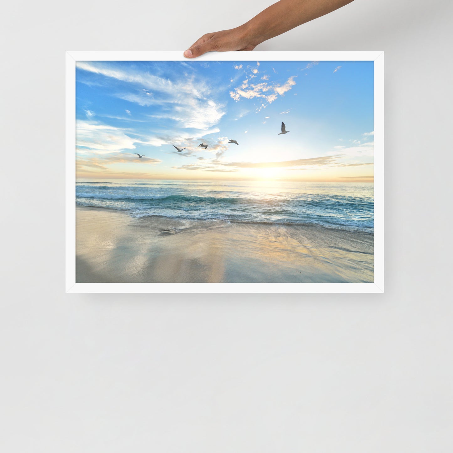 Framed Beach Sunrise